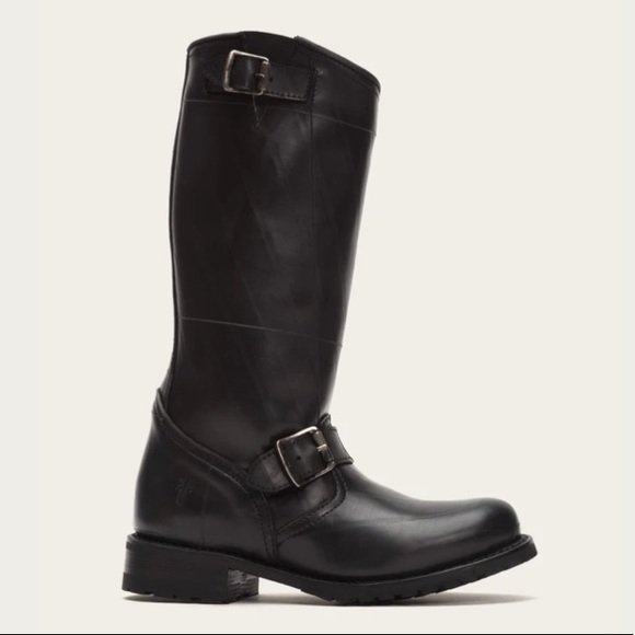 Frye Shoes - Frye Engineer Shearling Tall Weatherproof Boots